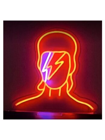 David Bowie Neon Sign